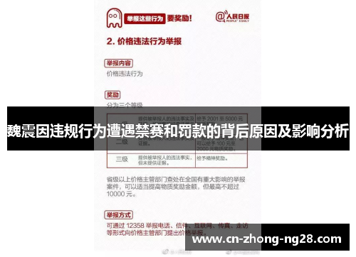 魏震因违规行为遭遇禁赛和罚款的背后原因及影响分析 魏震因违规行为遭遇禁赛和罚款的背后原因及影响分析